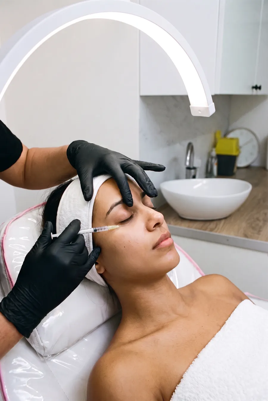 A Lumi PN Eyes treatment around the delicate eye area